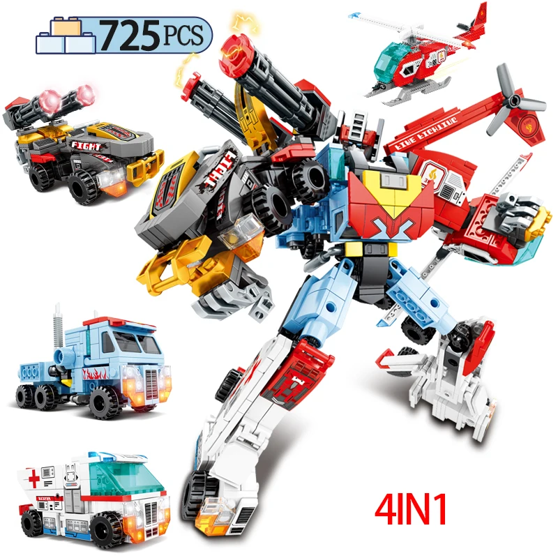 4 в 1 Детский конструктор из деформированной стали | Игрушки и хобби