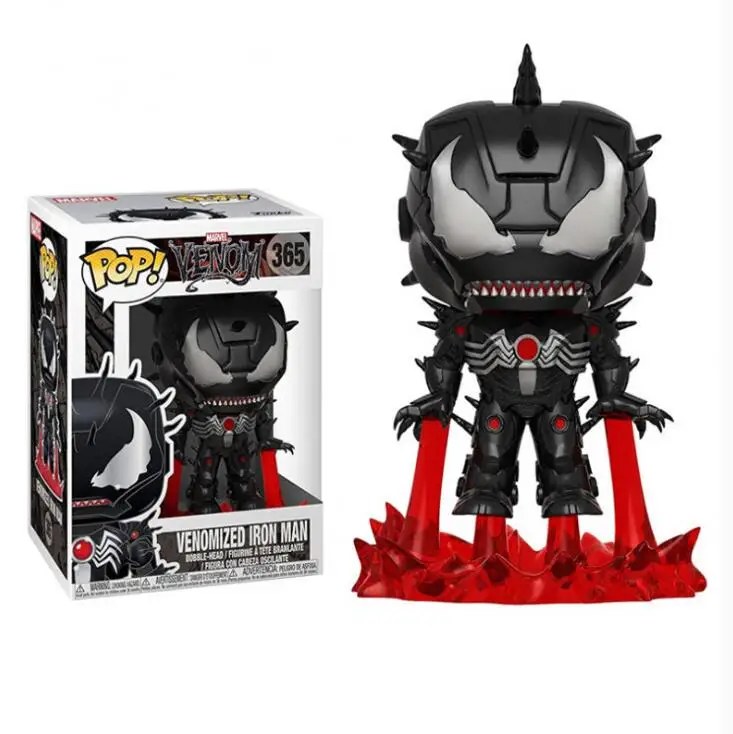 Funko Pop Marvel Venomized Black Panther Loki виниловая экшн-фигурка Коллекционная модель детские