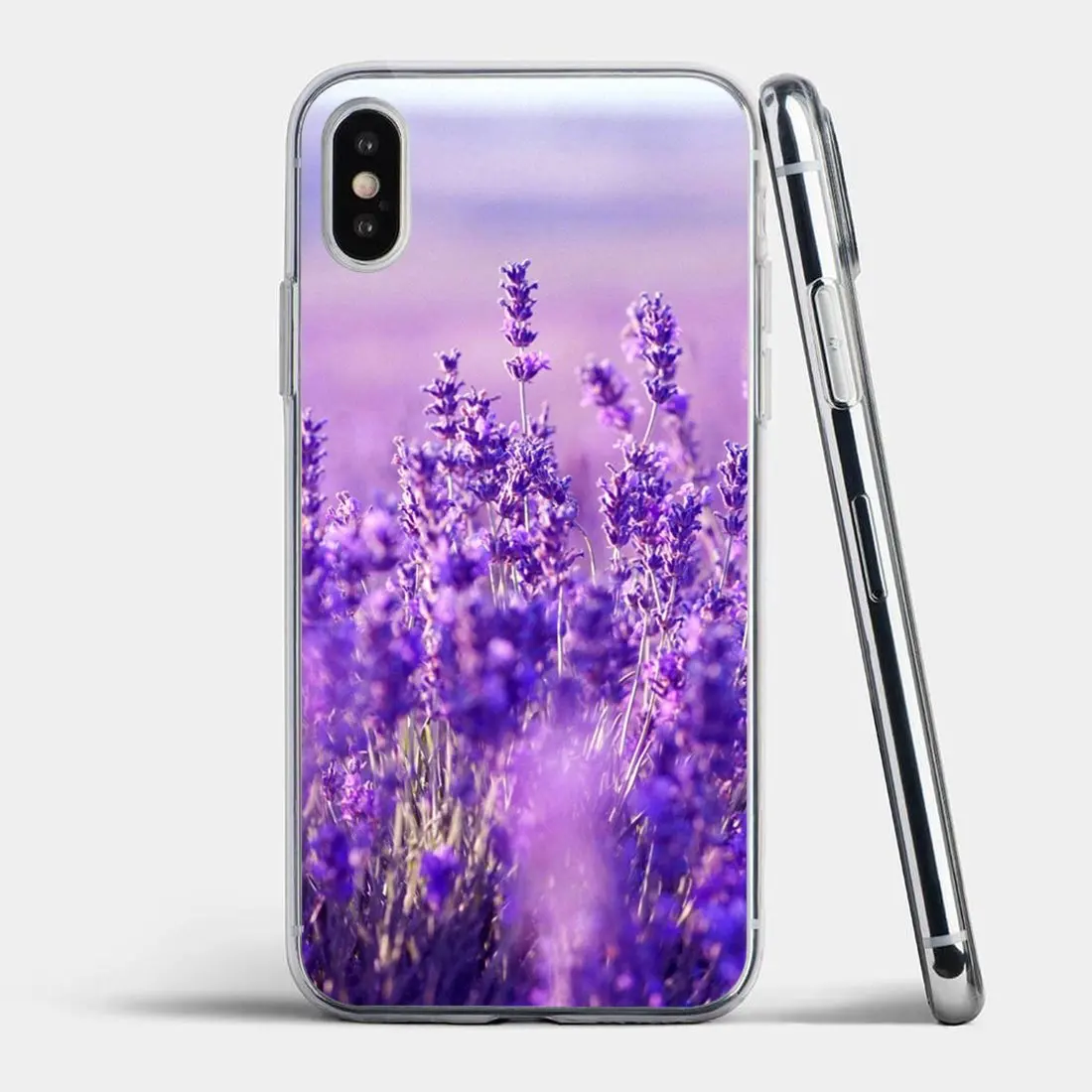 Акварельный рисунок лаванды для Sony Xperia X XA XA1 ULTRA XA2 XZ1 XZ2 L2 Z1 Z2 Z3 Z5 компактные