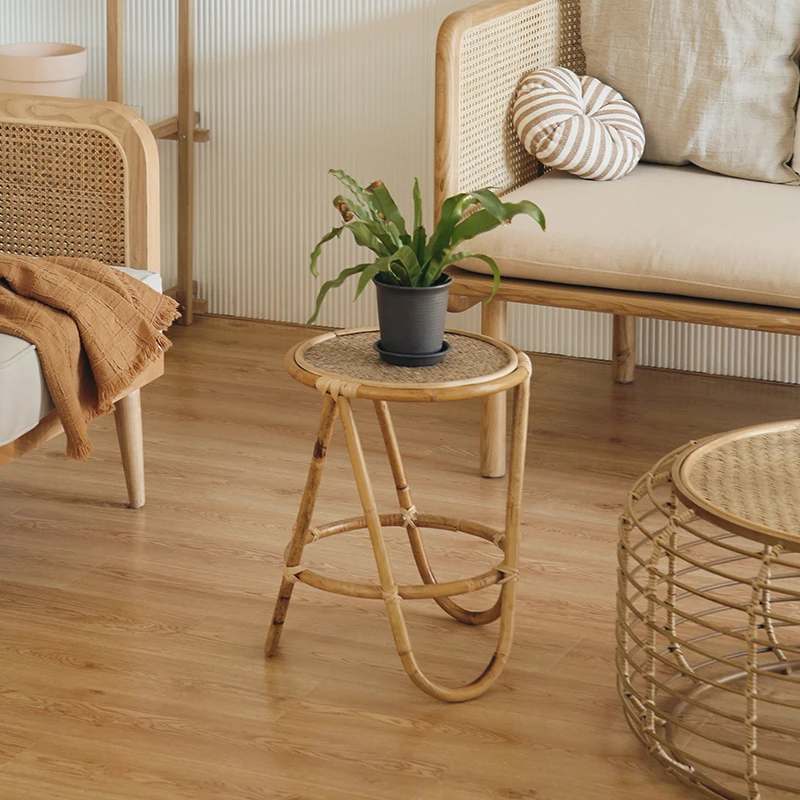 Журнальный столик для балкона Ротанговые маленькие боковые столы ручной работы