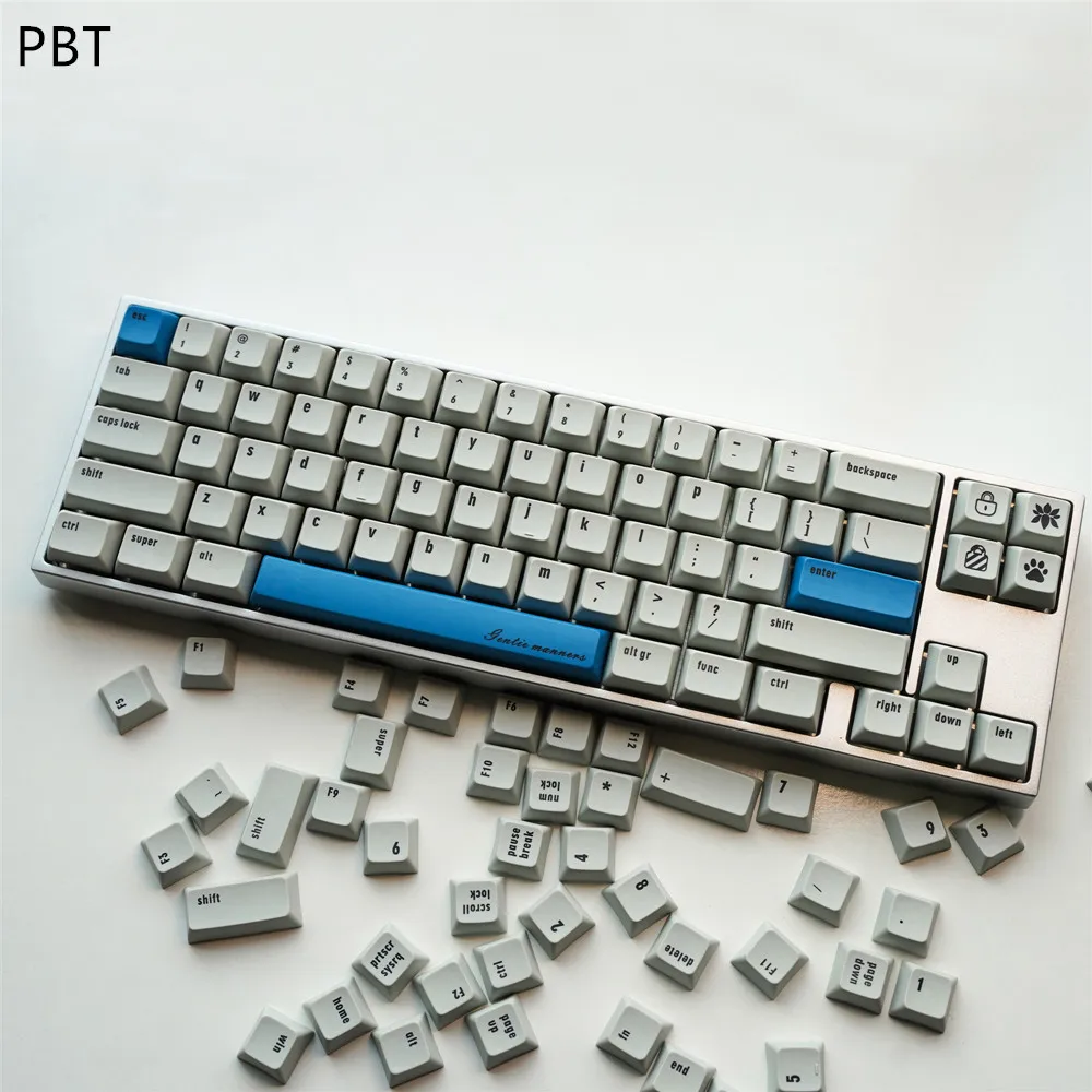 Механическая раскладная клавиатура колпачки для ключей PBT XDA профильная красящая