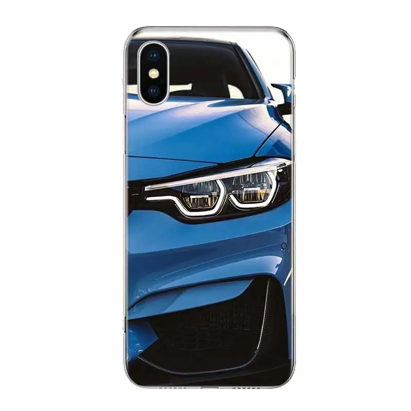Синий красный для сумки Bmw Fundas силиконовый чехол телефона Apple iPhone 11 Pro 6 6S 7 8 Plus + X 10