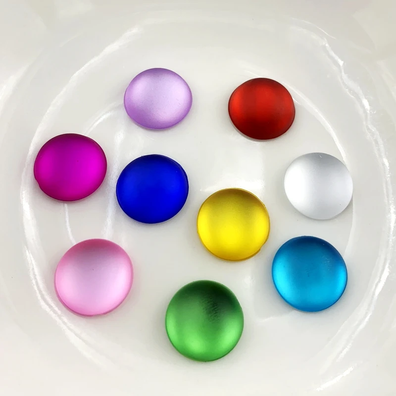 

Wholesale 240pcs 12mm Colorful Round Resin Rhinestone Applique Flatback wedding Decoration Crystal Stones Non Hotfix Strass