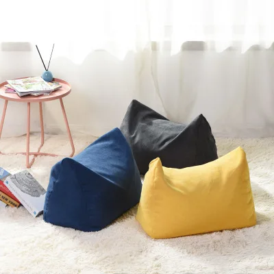 Большие чехлы для стульев Bean сумки ленивый диван взрослые Beanbag Чехлы без заполнения пуфик-оттоманка спальня гостиная мебель для дома