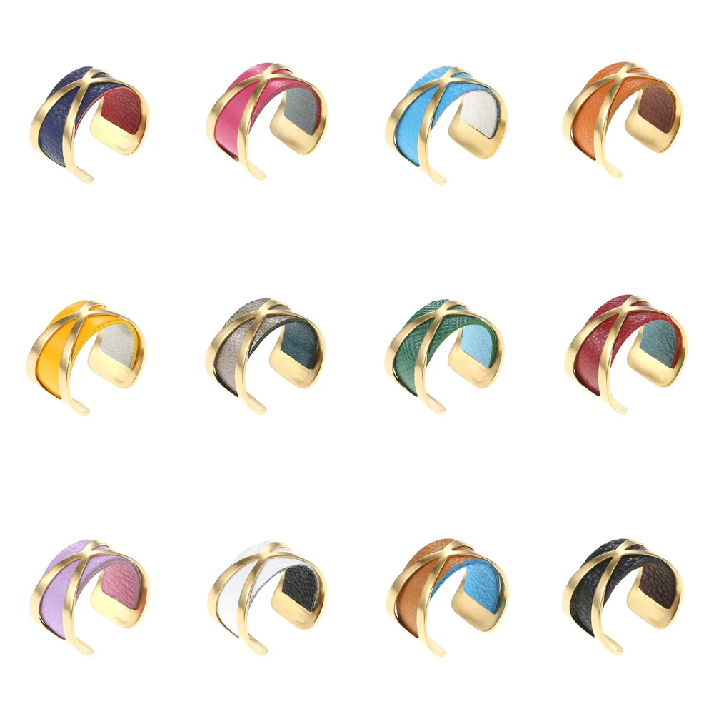 Кольца Cremo из нержавеющей стали женские ювелирные изделия золотого цвета