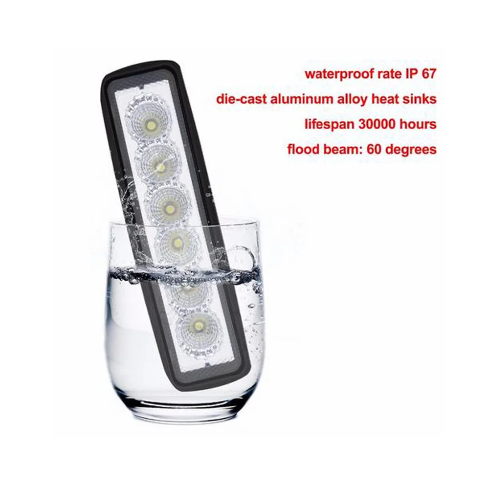 Новый 18 Вт Светодиодный светильник для работы автомобиля барная лампа вождения