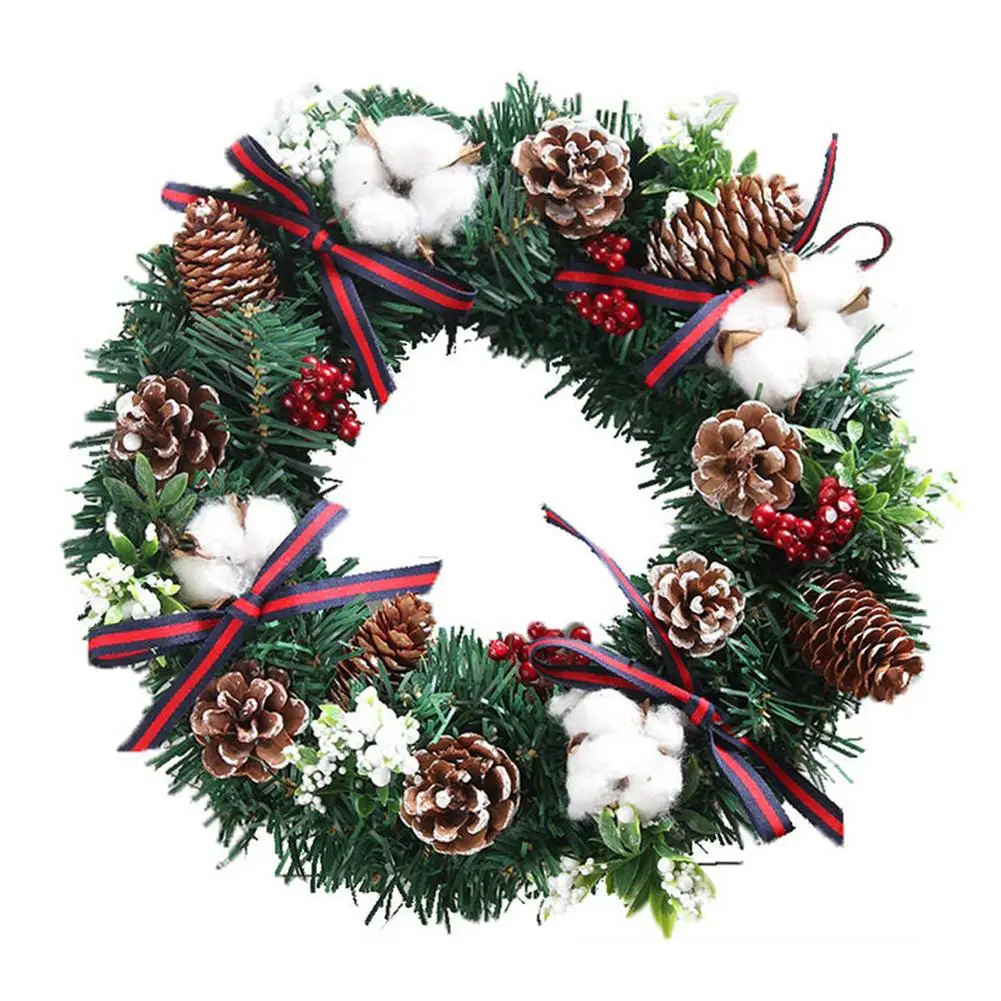 

Christmas Wreath Christmas Window Decoration Pendant Lovely Decoration Suitable For Home Wall Door Living Room Bedroom Wind