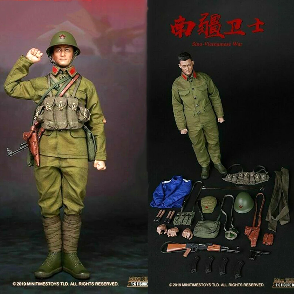 Масштаб 1/6 игрушки Mini times M015 пла китайско Вьетнамская война Мужская экшн фигурка
