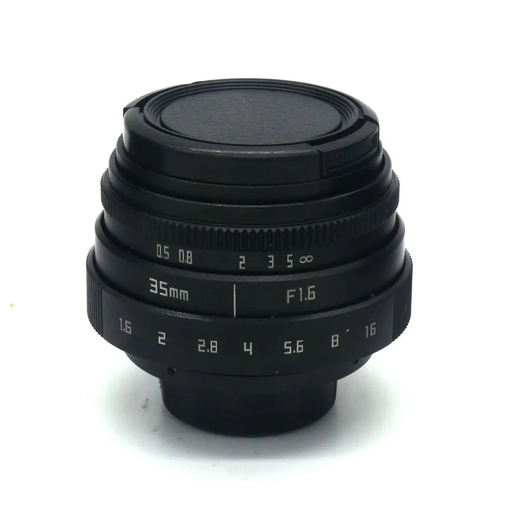 Мини 35 мм F1.6 APS-C объектив для телевизора/объектив телевизора CCTV 16 C Mount Camera Mirrorless