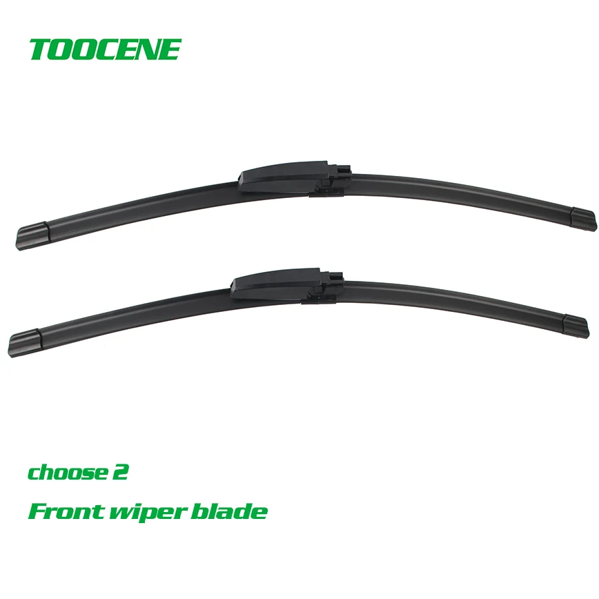 front wiper blade Передние и задние щетки стеклоочистителя для SEAT EXEO 2009- Дворники для лобового стекла окна 2"+ 22"+ 13" - Цвет: front wiper blade