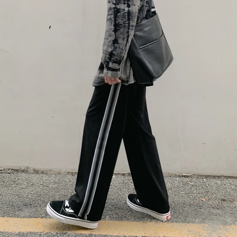 

Wide Leg Pants for Women Clothing Korean Ins High Waist Loose Capris Female Spring Autumn Casual Trousers Harajuku Straight 2021