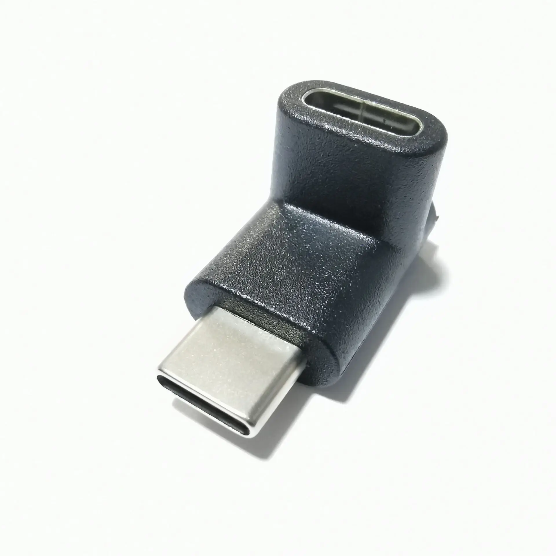 

Переходник для зарядки и передачи данных под прямым углом 90 градусов вверх вниз Type-C Typc C штекер-гнездо USB 3,1 C 16-контактный