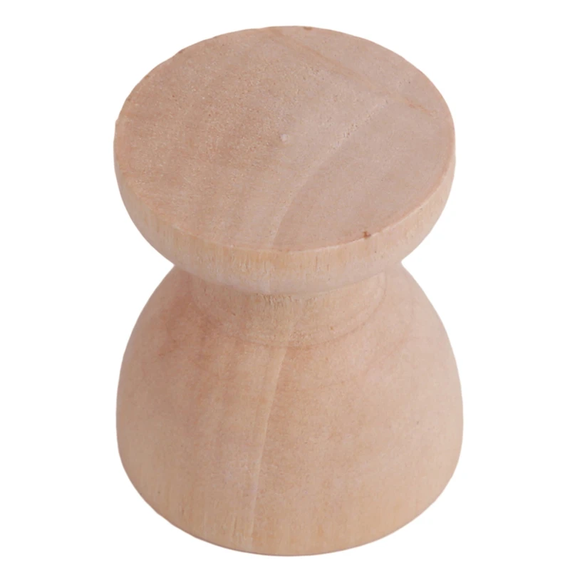 Egg Base Wine Glass Shape Tray High Quality Exquisite Fashion Durable Primary Color Wooden Simulation | Игрушки и хобби