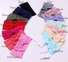 Крупные партии 60 шт.лот однотонные нейлоновые банты для детей головные уборы для девочек, нейлоновые Детские аксессуары для волос