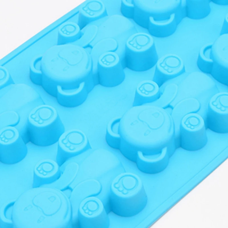 

Simple and convenient Cute Cartoon Bear Biscuit Cake Chocolate Mold Silicone Mold Baking Tools Kitchen Simple and convenient