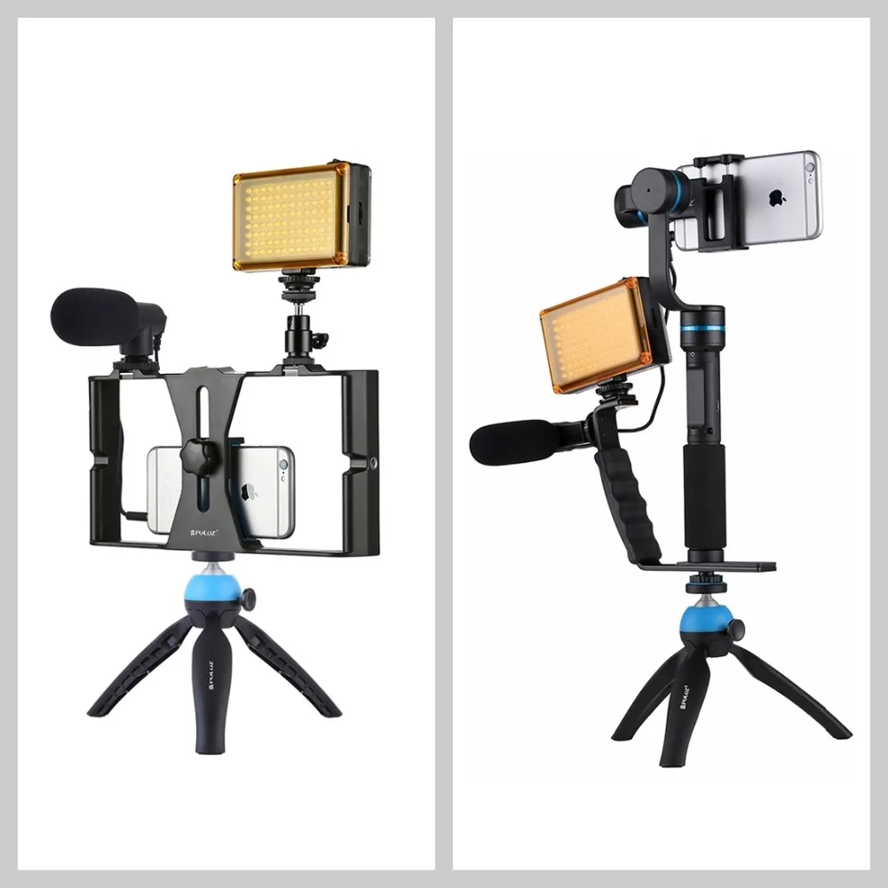PULUZ профессиональный микрофон для интервью DSLR& DV видеокамера 3,5 мм аудио стерео 9,5*4,5*3,5 см Recoding микрофон для смартфонов