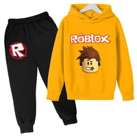 clothing sets robloxing boys clothes hoodies boy sweatshirt pants suit teens kids spring clothes childrens clothing sets