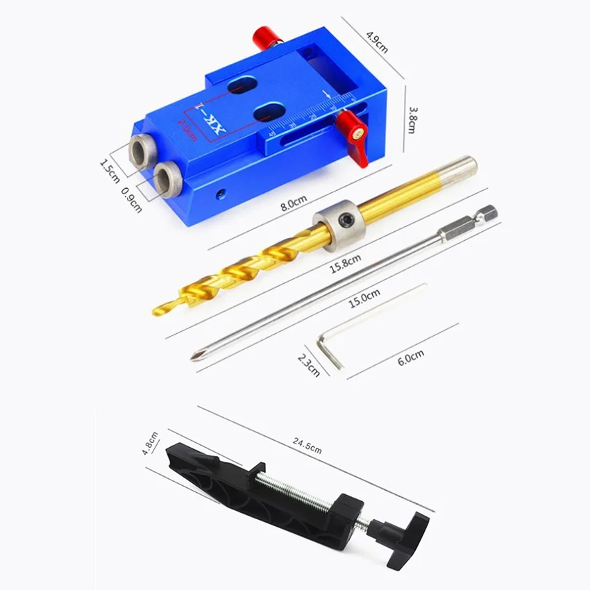 Новые косые отверстия позиционер набор джиг для отверстий Наборы инструментов