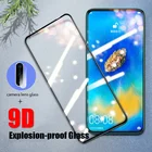 9D полное покрытие закаленное стекло для Huawei P20 P30 P40 Lite задняя пленка для объектива камеры для Huawei P20 Pro 2 в 1 Защитная пленка для экрана