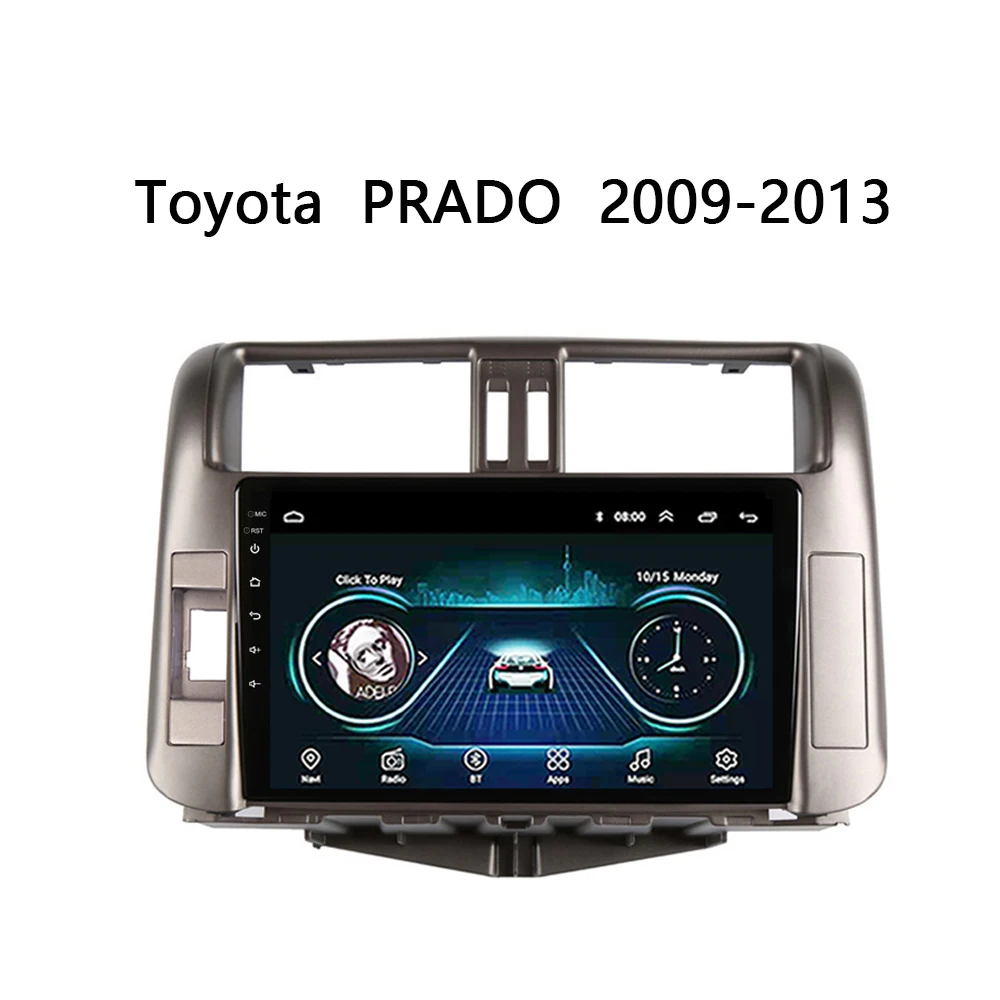Автомобильный мультимедийный плеер для Toyota LAND CRUISER PRADO J150 2009 2013 gps навигация 9