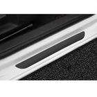 4 шт., автомобильная Защитная Наклейка на порог автомобиля из углеродного волокна для Toyota Corolla Camry RAV4 hilux, наклейка для порога на дверь автомобиля, аксессуары
