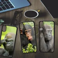 Чехол для телефона с животными обезьяны и Gorilla для iPhone 11, 12 pro, XS, MAX, 8, 7, 6, 6S Plus, X, 5S SE, 2020, XR, роскошный чехол на заказ