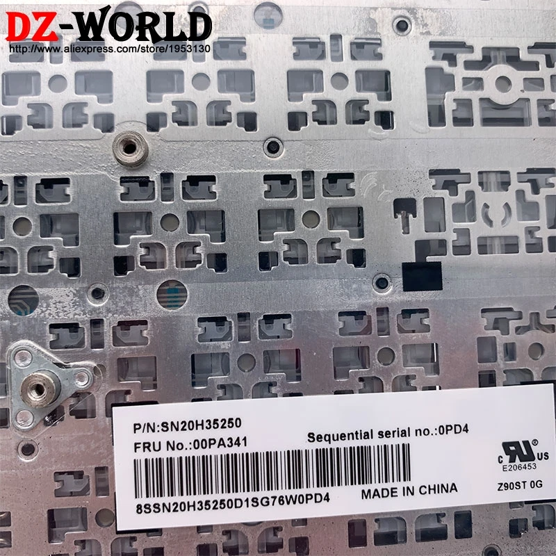 new original de german keyboard for lenovo thinkpad p50 p70 p51 p71 laptop 00pa341 00pa355 free global shipping