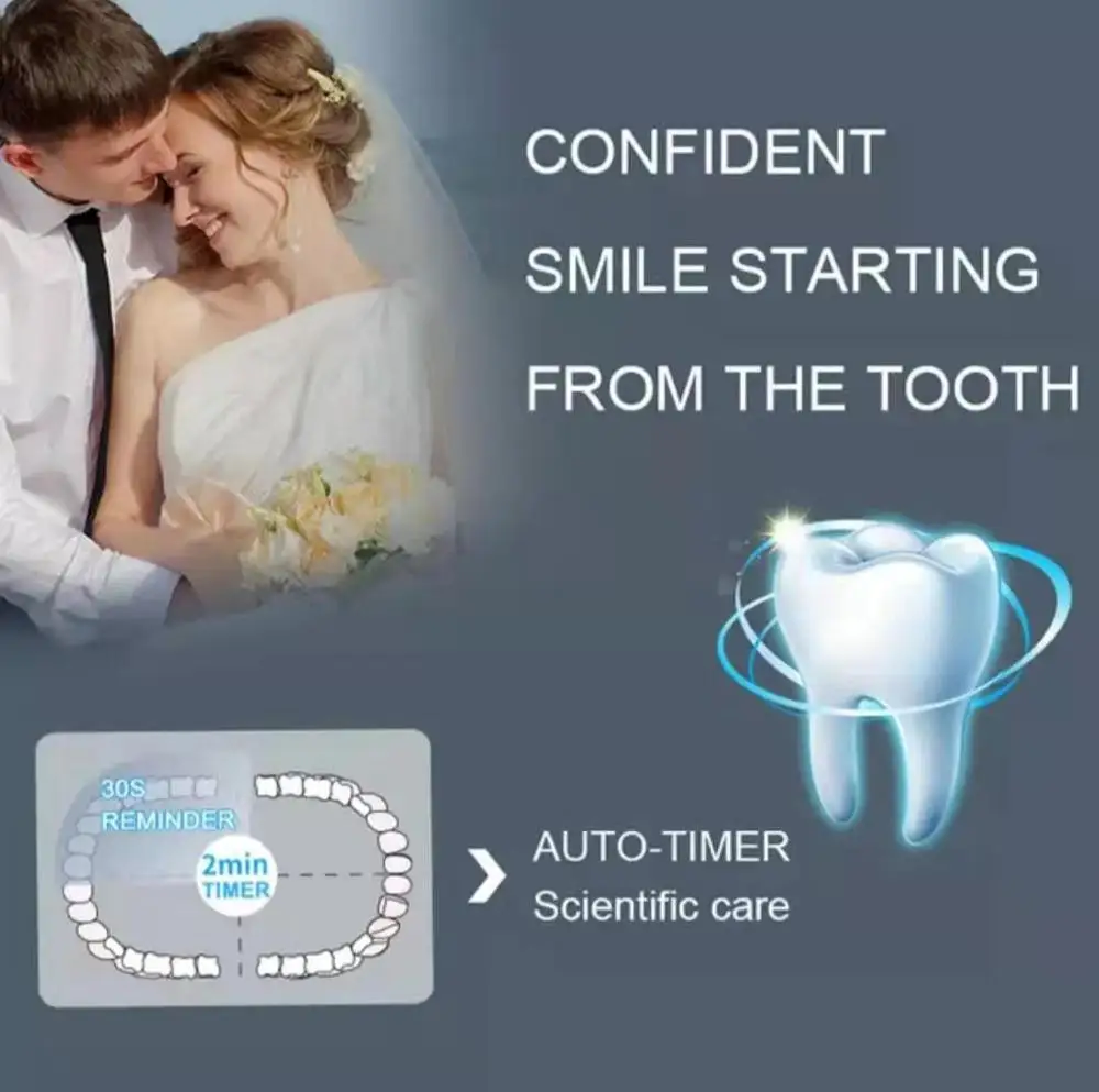 Seago Ультразвуковая электрическая зубная щетка для Зубная щётка SG 551 с заменить