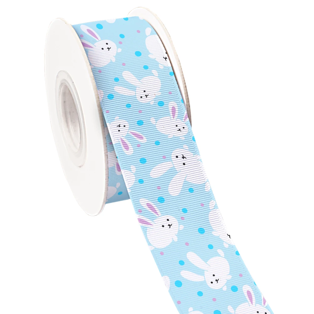 

Лента Корсажная с принтом в виде красочного зайчика, 50 ярдов