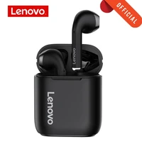 original lenovo lp2 tws wireless headphone bluetooth 5 0 touch control dual stereo bass earphones with micphone sports earbuds