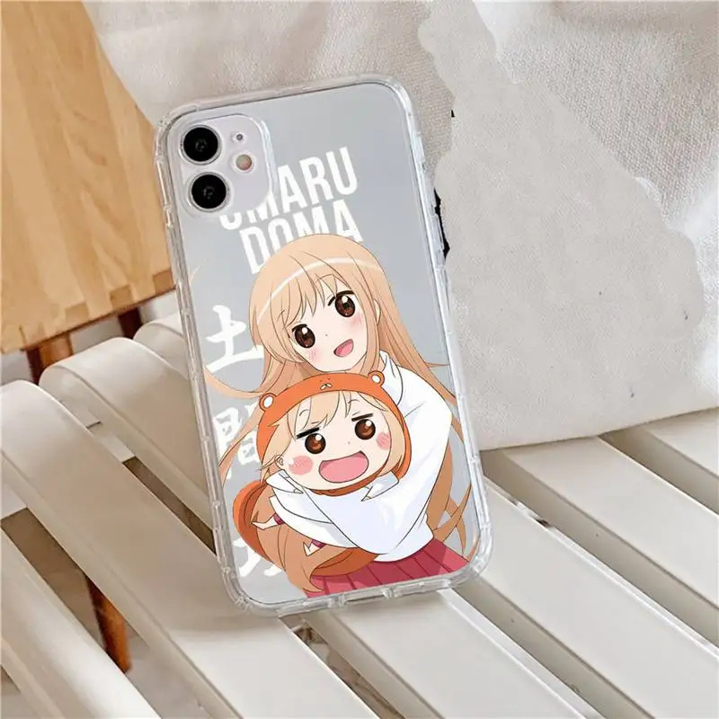 

Cute Umaru chan Anime Doma Umaru Phone Case Transparent for iPhone 11 12 mini pro XS MAX 8 7 6 6S Plus X 5S SE 2020 XR