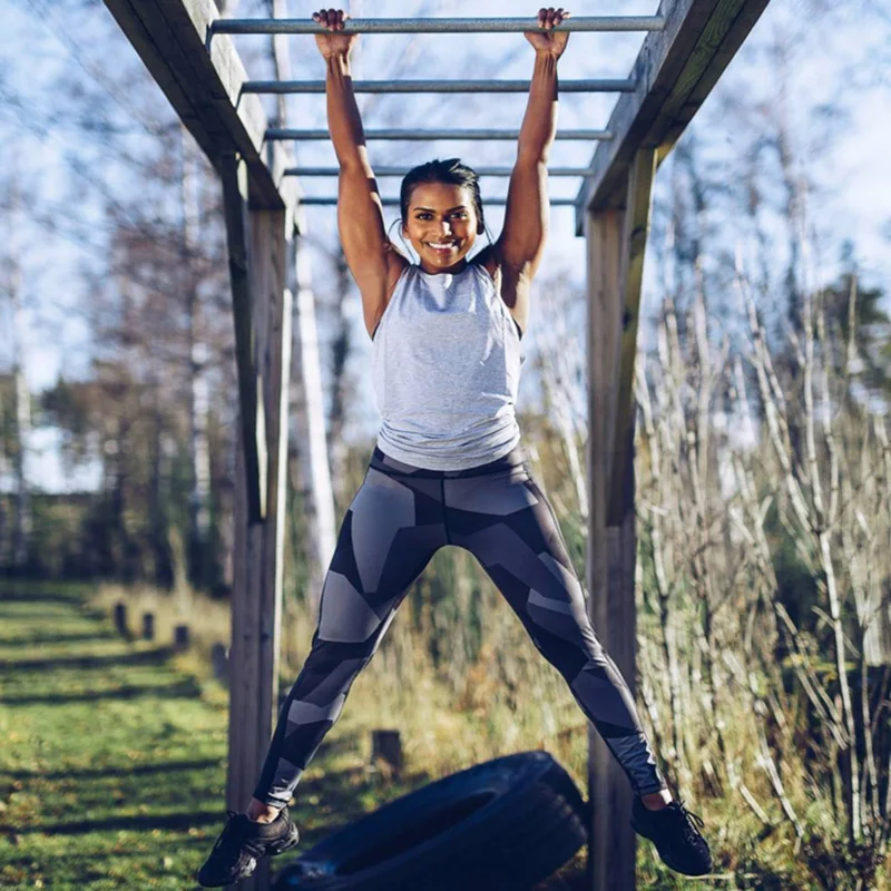 Женские сетчатые Леггинсы пуш ап облегающие штаны с высокой талией длинные