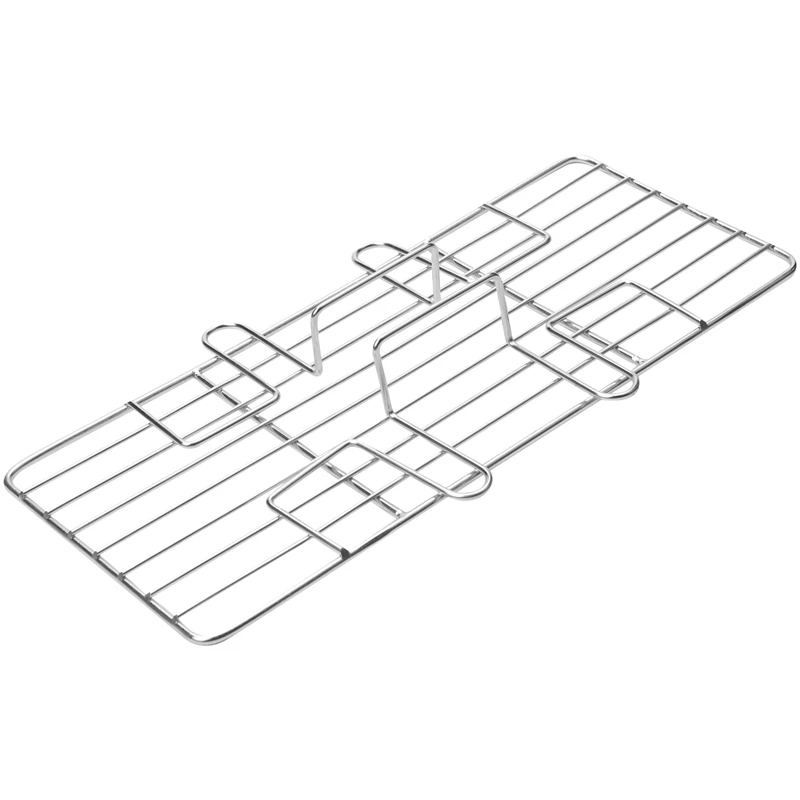 Кухонный гриль из нержавеющей стали поворотная полка для приготовления жаровня