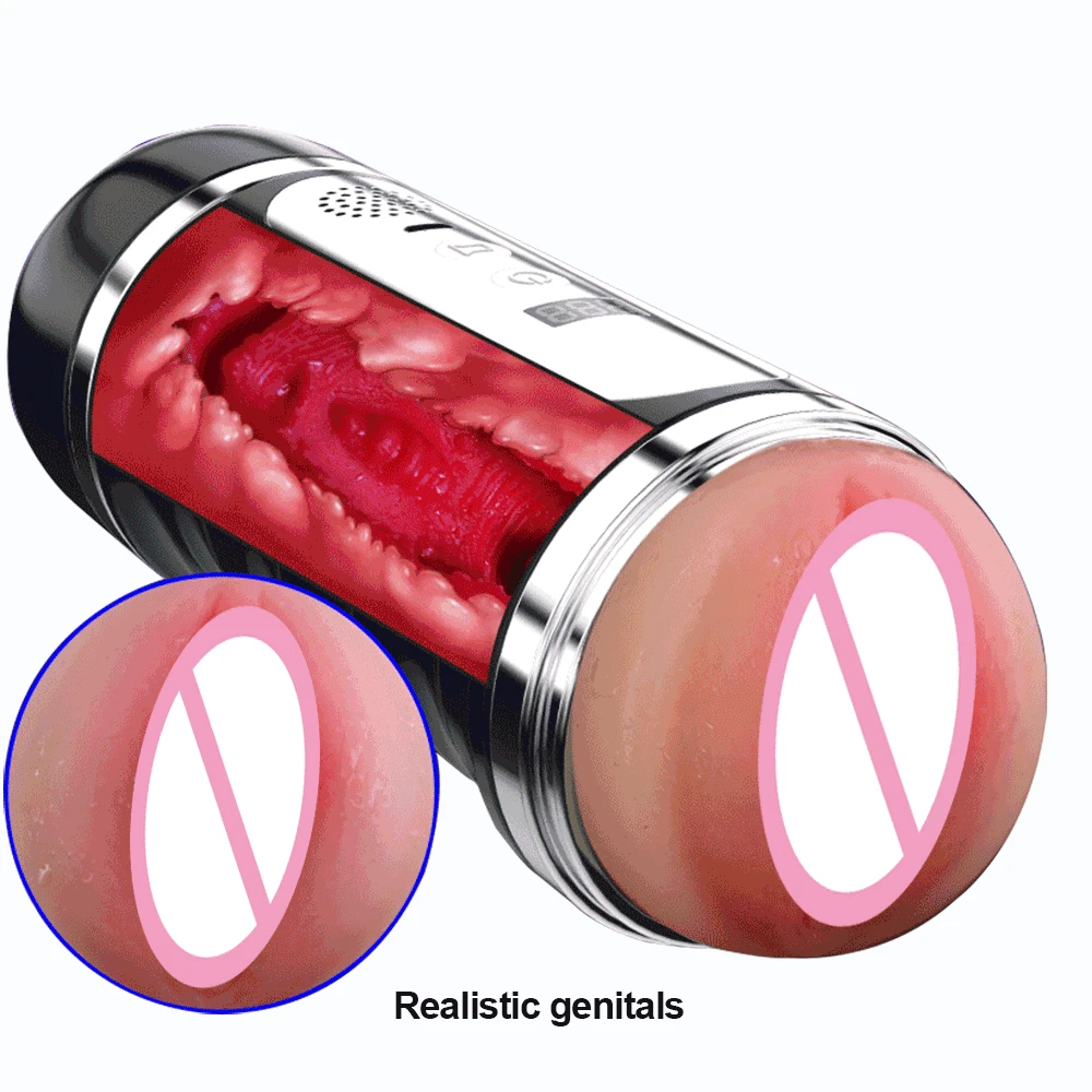 Массажер Вибратор для мужской мастурбации Реалистичная искусственная вагина