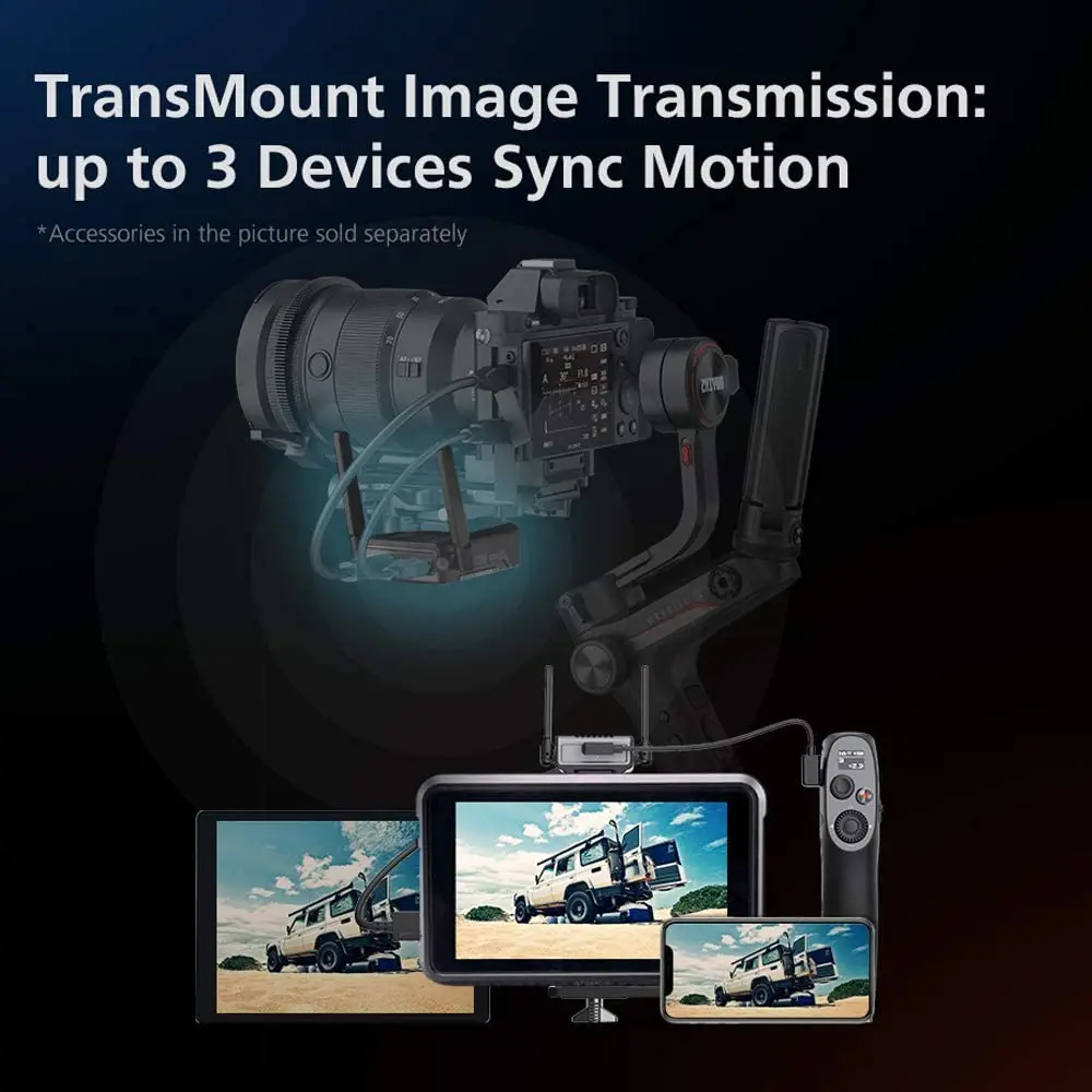 Стабилизатор Zhiyun Weebill S DSLR Gimbal для и беззеркальных камер Sony A7M3 A7III A7R3 Nikon Z6 Z7 Panasonic GH5