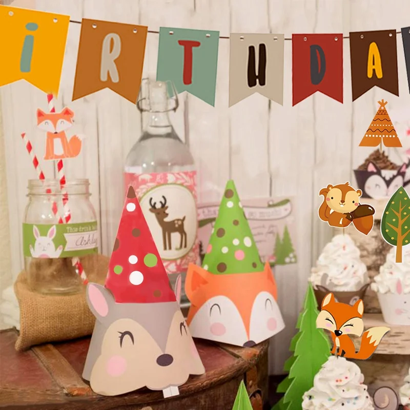 Декор для вечеринки в джунглях с животными | Дом и сад