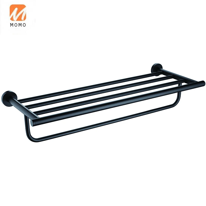 

Modern Home Stainless Steel Towel Holder bath rack Wall Mounted Bath Shelf