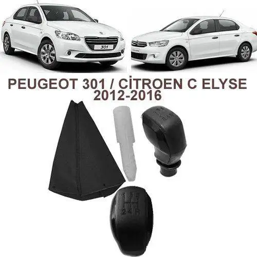 

GEAR KNOB (SPORTS TYPE-BLACK) + GEAR SLEEVE BELLOWS 301-C ELYSEE 12-