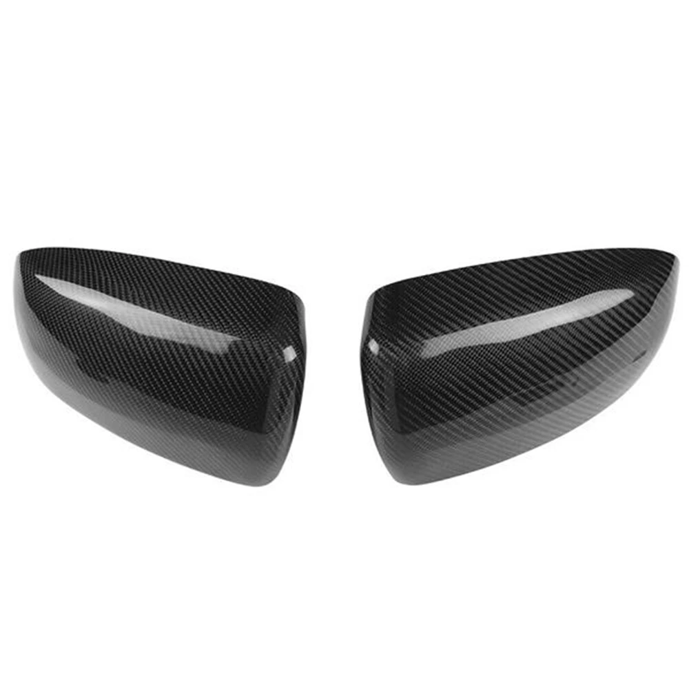 

1 Pair of 3K Carbon Fiber Car Side Rear View Mirror Cover Trim For BMW X5 E70 2007-2013 X6 E71 2008-2014 Car Accessories