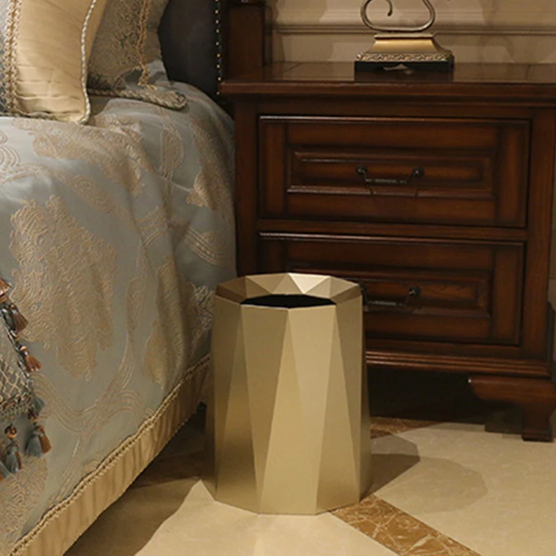 nordic light luxury home trash can large capacity no cover trash can bedroom office simple fashion trash can bathroom accessorie free global shipping