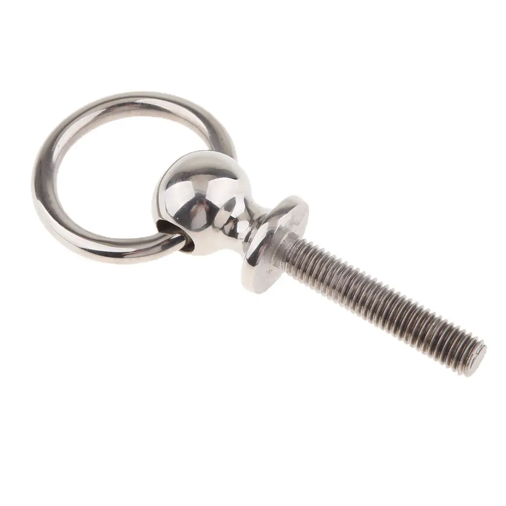 

Quick Release Pin 6mm Full 316 Stainless Steel for Boat Bimini Top Deck Hinge