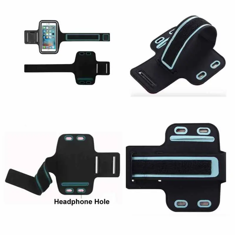 Водонепроницаемый Бег для мужчин и женщин на руку ремешок тренажерный зал