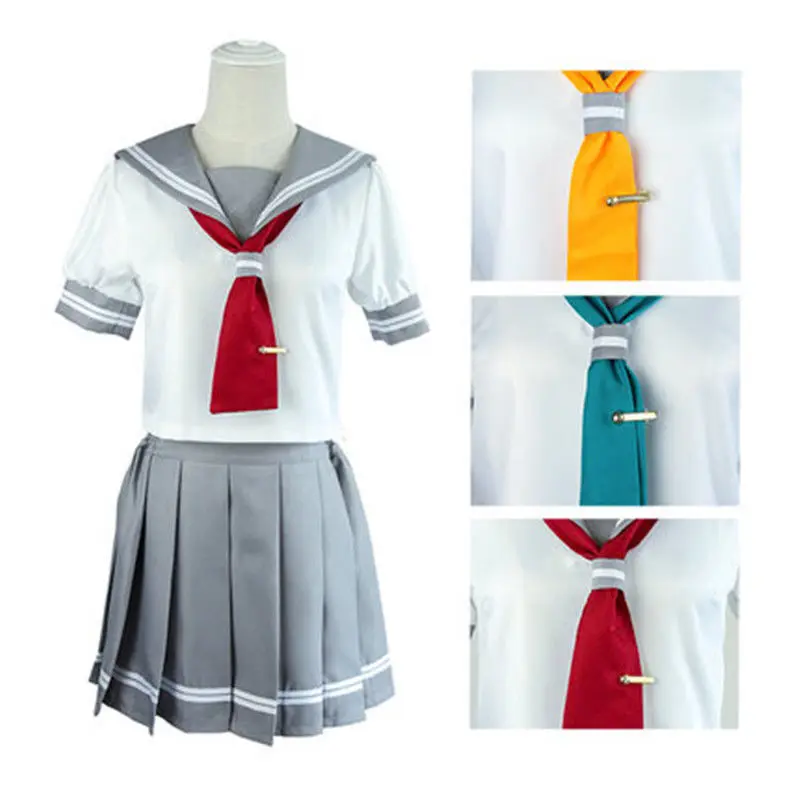 Аниме Love Live Sunshine Косплей Aqours Takami Chika косплей костюм Сейлор Костюмы Школьная