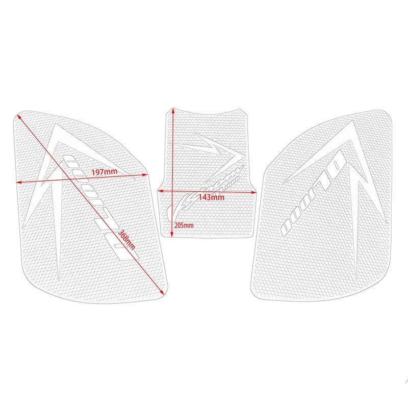 Наклейка для топливного бака мотоцикла защитная накладка SUZUKI V STROM DL1000 DL 1000 2017