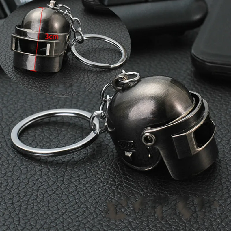 PUBG брелок в форме шлема фигурки игра поле битвы Маскарадные костюмы шлем