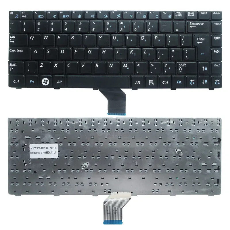 Клавиатура YALUZU US для ноутбука Samsung черная клавиатура R520 R522 R522H R518 R550 R450 R513 R515