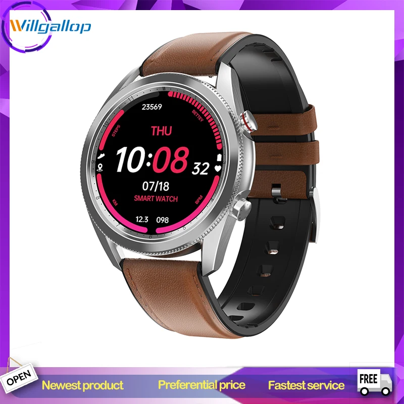 

Смарт-часы DT91 с пульсометром и тонометром, водонепроницаемые