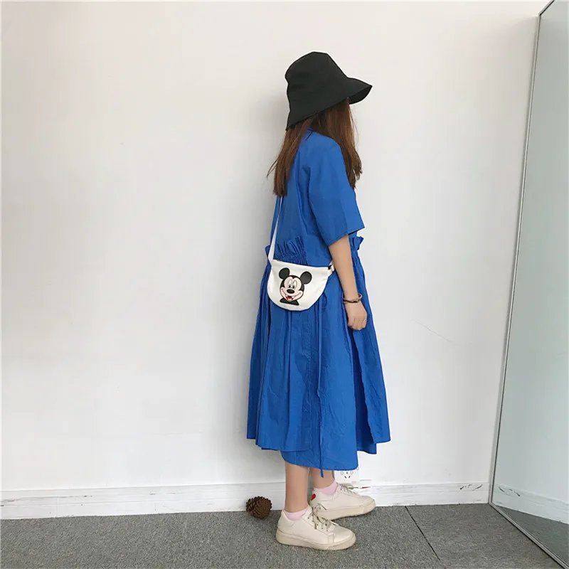 Сумка на плечо с карманами и принтом Микки Мауса | Игрушки хобби