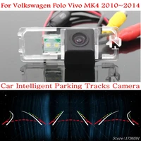 lyudmila car intelligent parking tracks camera for volkswagen polo vivo mk4 20102014 hd ccd car reverse rear view camera