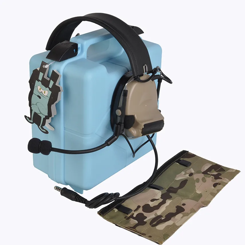 Z-Tactical softair аксессуары авиационная гарнитура peltor Comtac 2/II PTT гарнитура шумоподавление Охота Стрельба наушники Z044 - Цвет: DE
